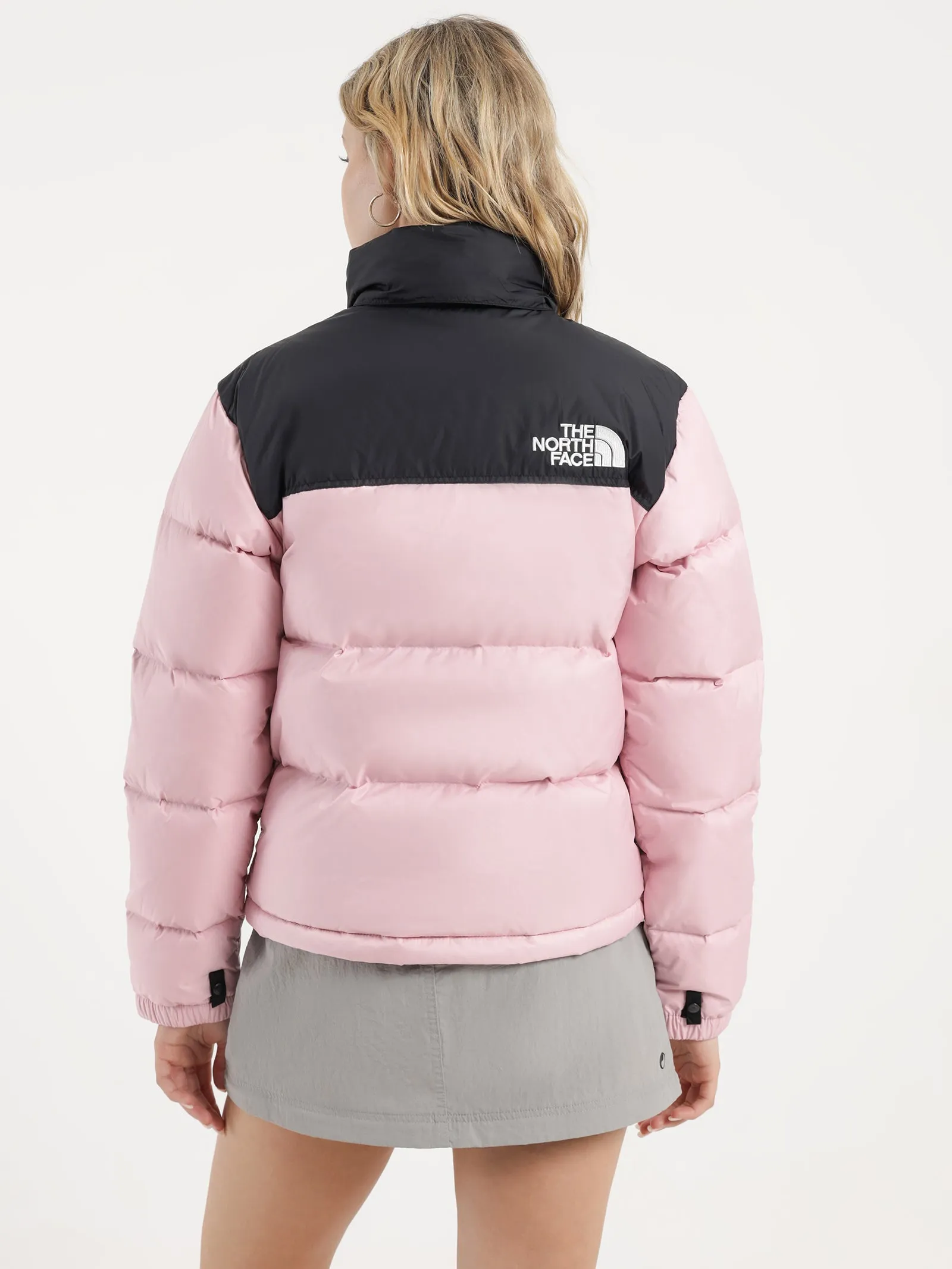 1996 Retro Nuptse Jacket in Cameo Pink