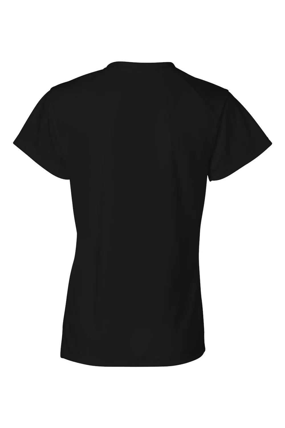 Badger Womens B-Core Moisture Wicking Short Sleeve Crewneck T-Shirt - Black