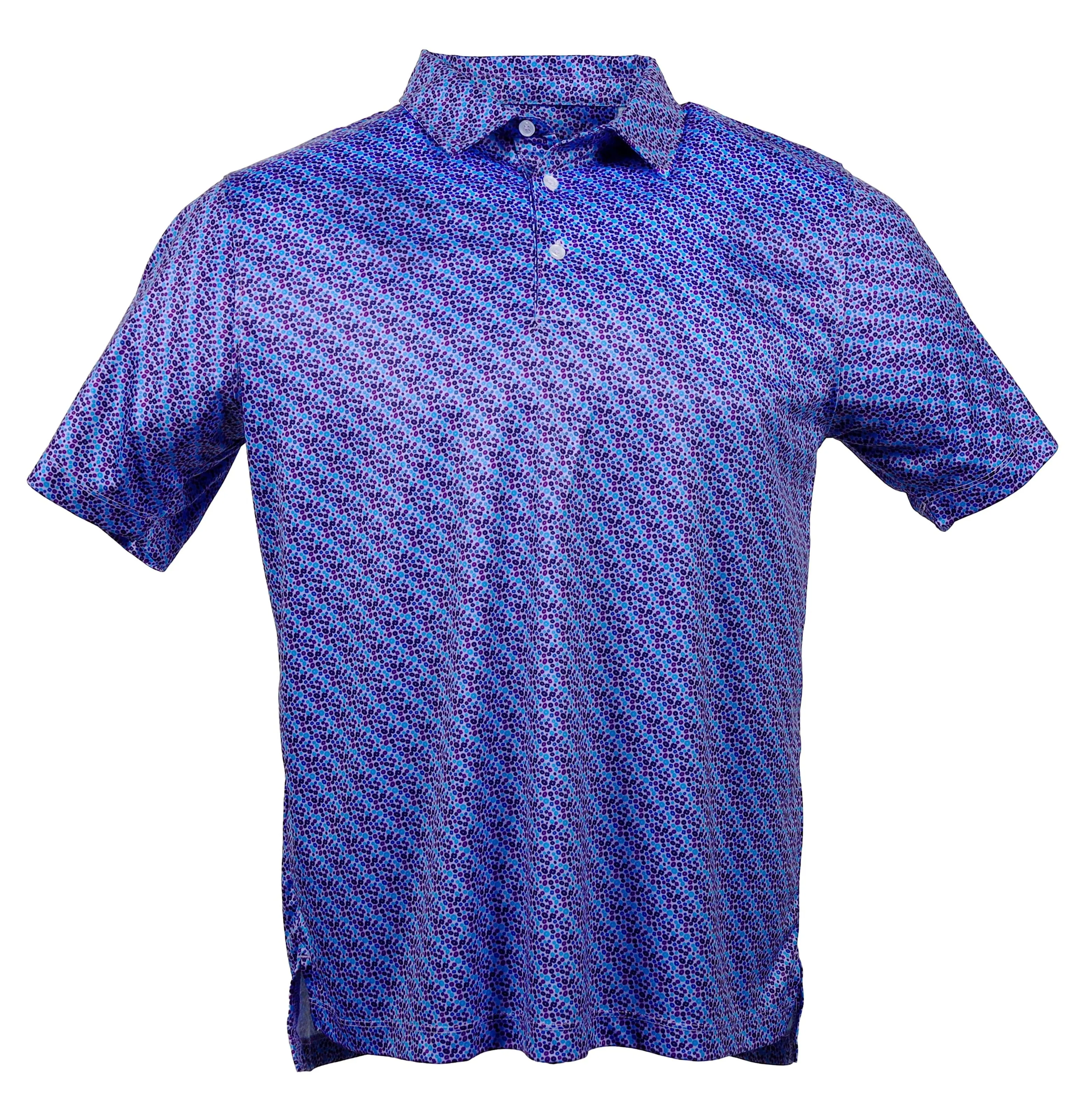 Churchill - Lilac Purple Men's Golf Shirt Polo