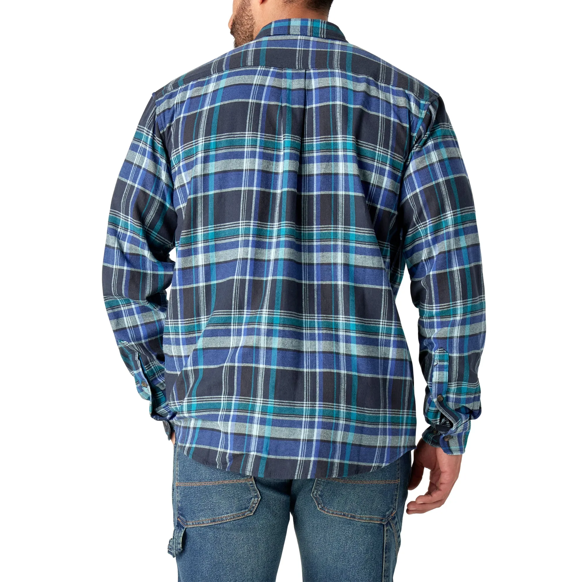 Dickies Men's Flex Long Sleeve Flannel Shirt