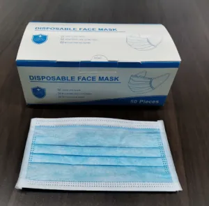 Disposable Facemasks 3 Ply -  Box of 50