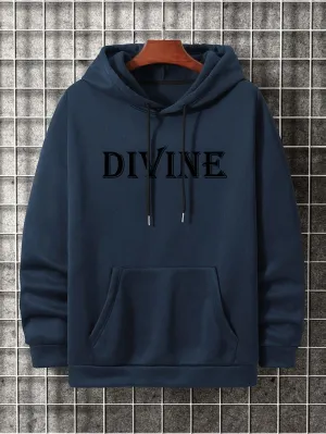 DIVINE Navy Blue Hoodie