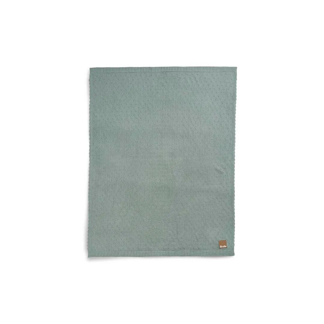 Elodie Details Pointelle Blanket - Pebble Green