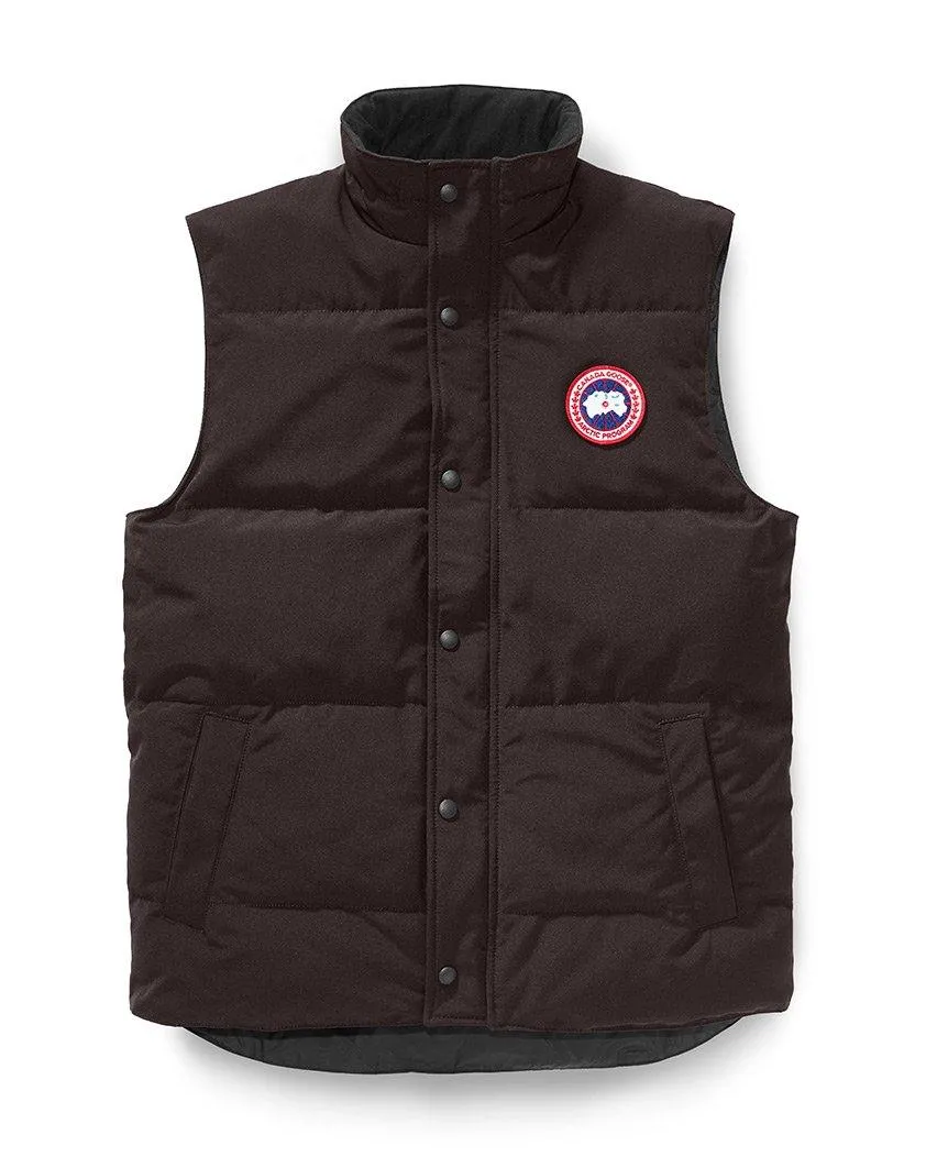 Garson Vest Charred Wood