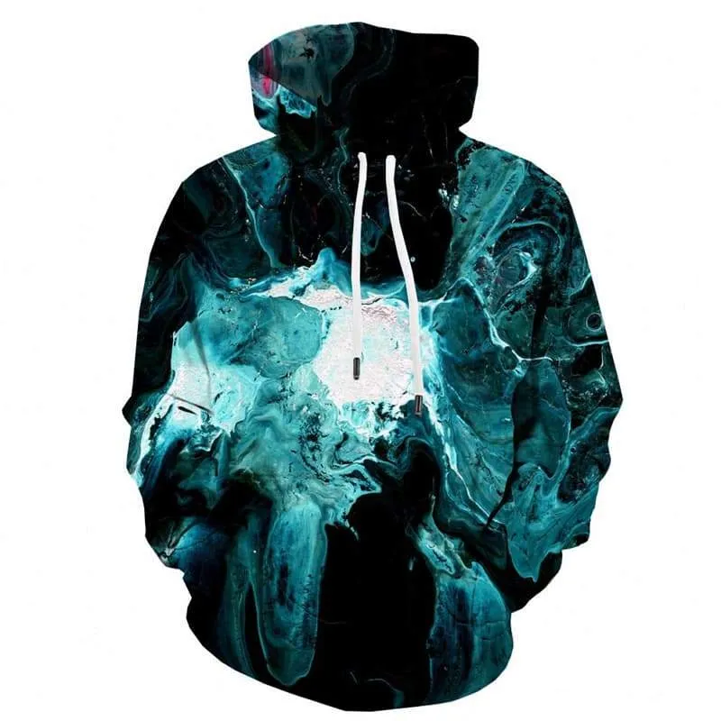 Graffiti Sweatshirts men Abstract Sweatshirt Printed Psychedelic 3d Printed