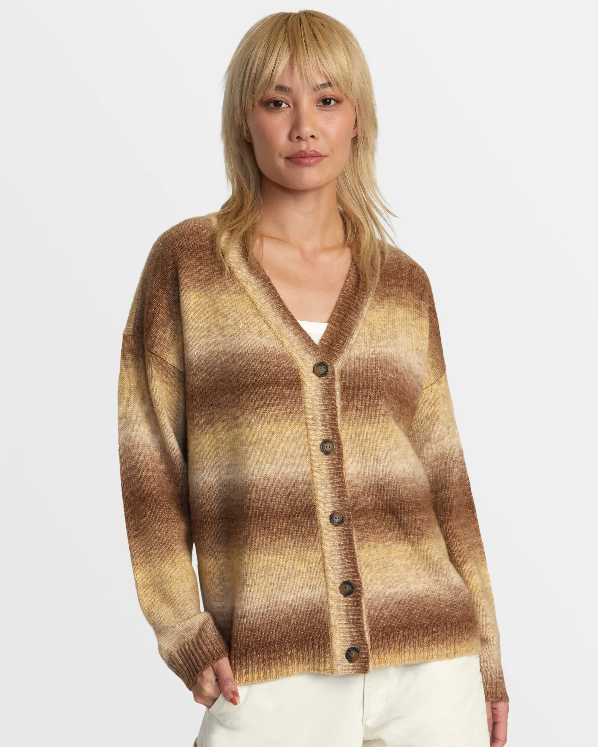 Here We Are Cardigan Sweater - Ermine