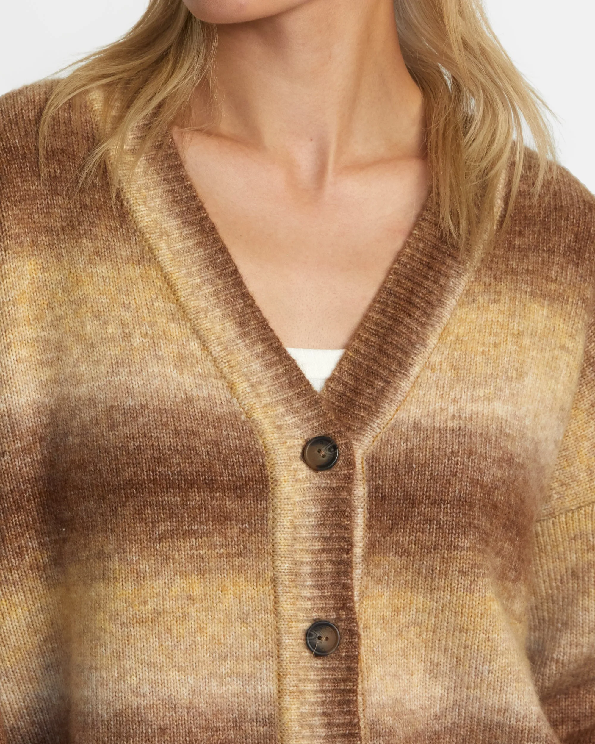 Here We Are Cardigan Sweater - Ermine