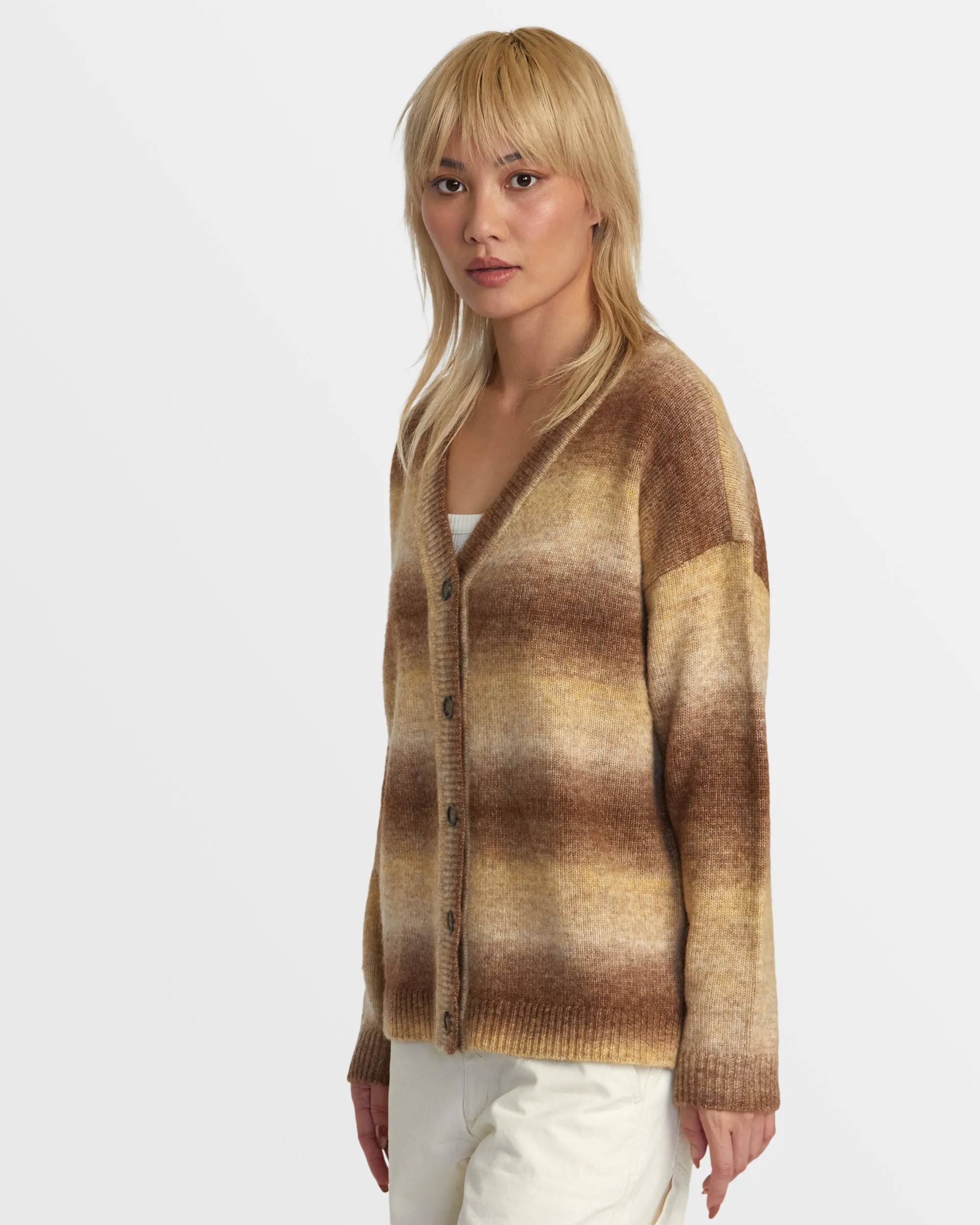 Here We Are Cardigan Sweater - Ermine