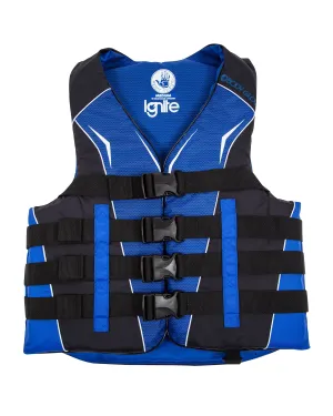 Ignite Type III Unisex Nylon USCGA PFD - Blue/Black