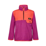 KOMBI COZY FLEECE ZIP TOP JUNIOR - ORCHID POP