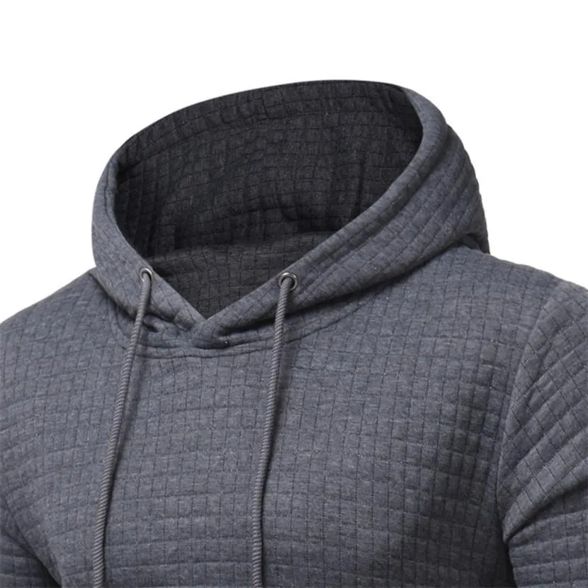 Men's Sweatshirt Hoodie With Arm Zipper Long Sleeve Slim Top