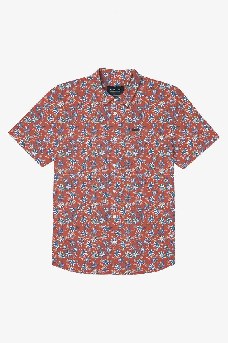 O'Neill Trvlr UPF Traverse S/S Shirt-Picante 2