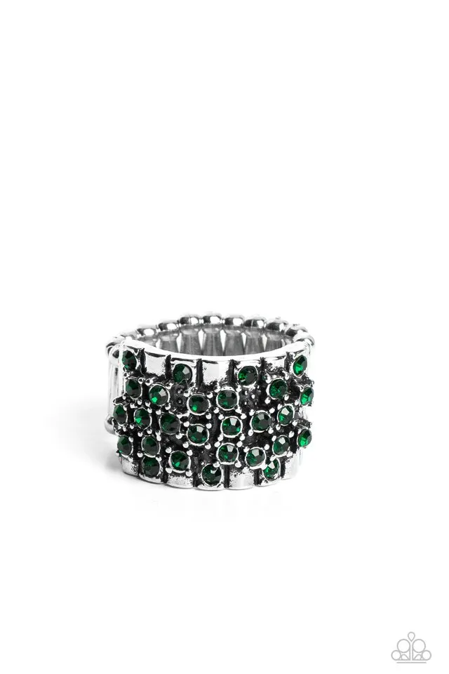 Paparazzi Ring ~ Lawbreaking Loot - Green