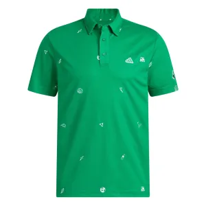 Play Green Monogram Polo Green - SS23