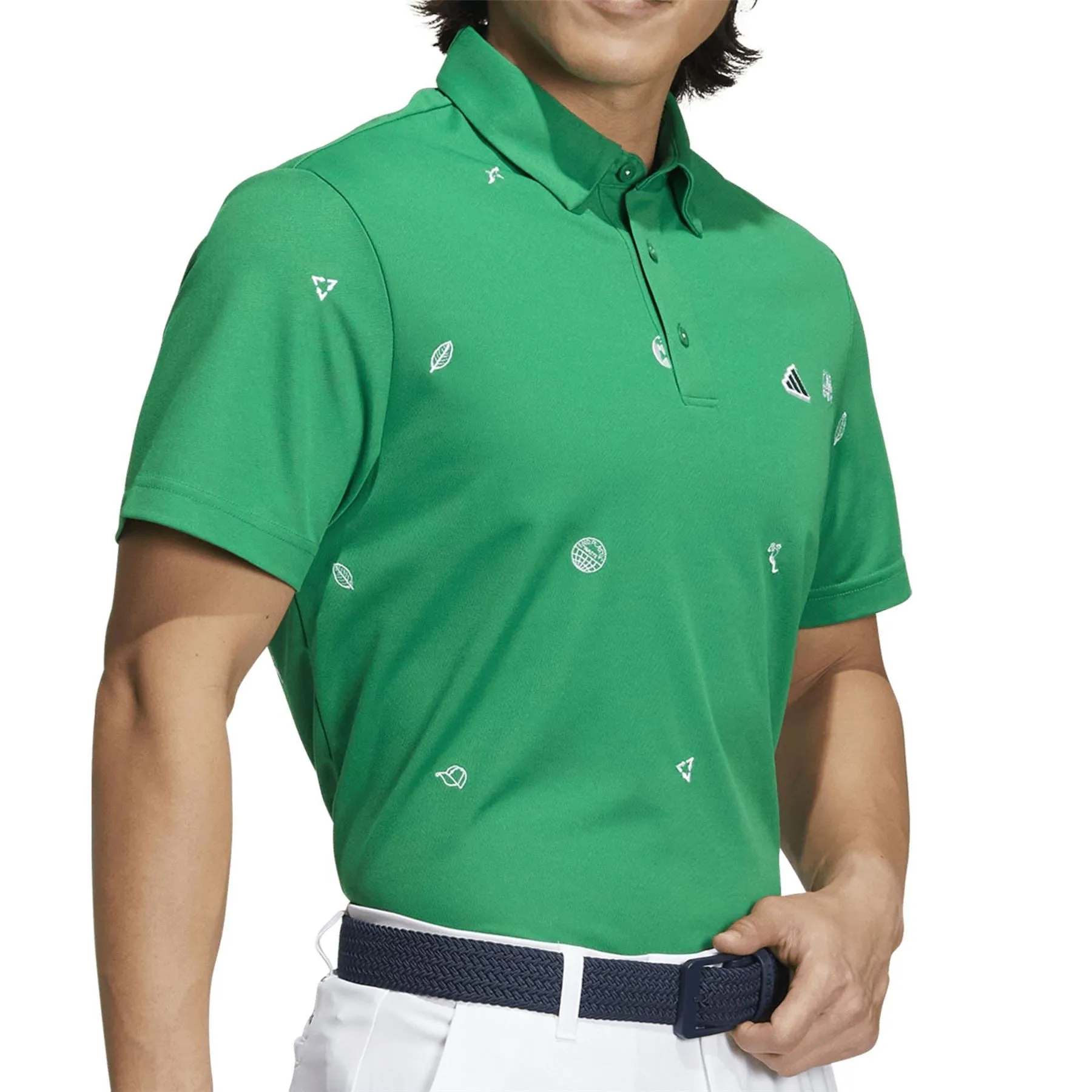 Play Green Monogram Polo Green - SS23