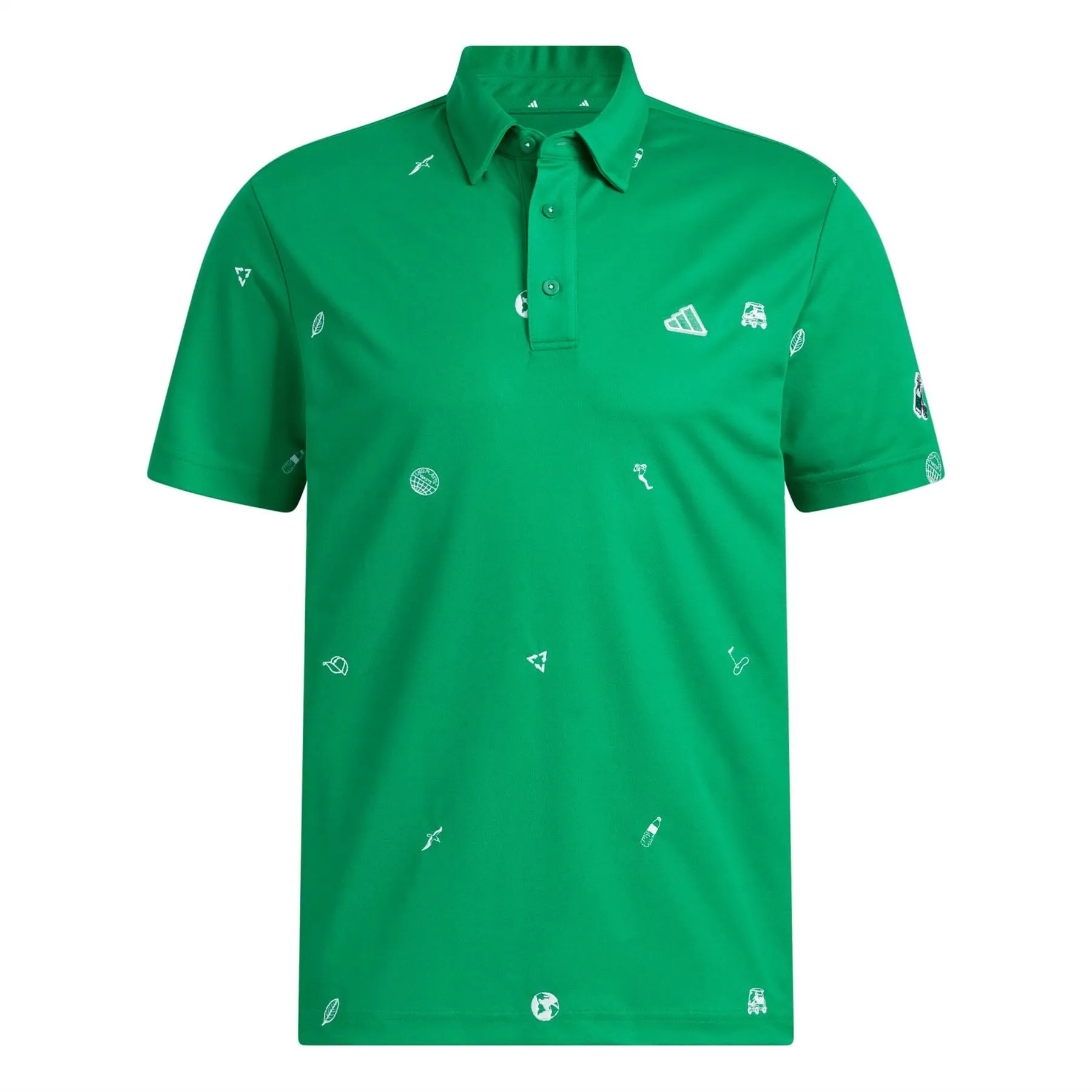 Play Green Monogram Polo Green - SS23