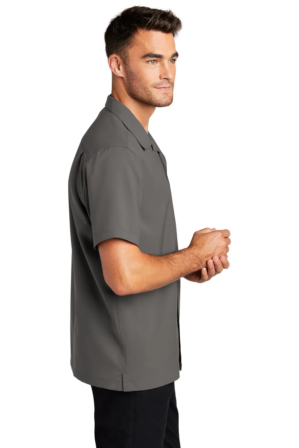 Port Authority Short Sleeve Performance Custom Shirts, Graphite