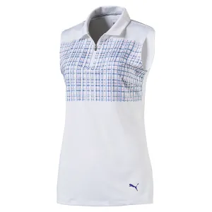 Puma Womens Sleeveless Sport Golf Polo