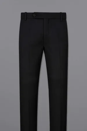 Sainly New Office Formal Pants Black Casual Black Pant Trouser For him Bespoke Mens wear