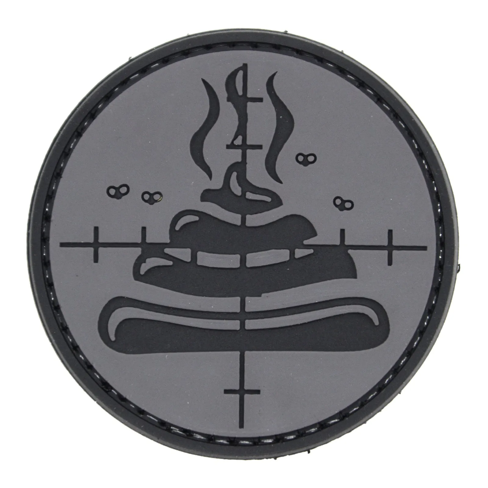 Shoot Shit Patch Gray/Black