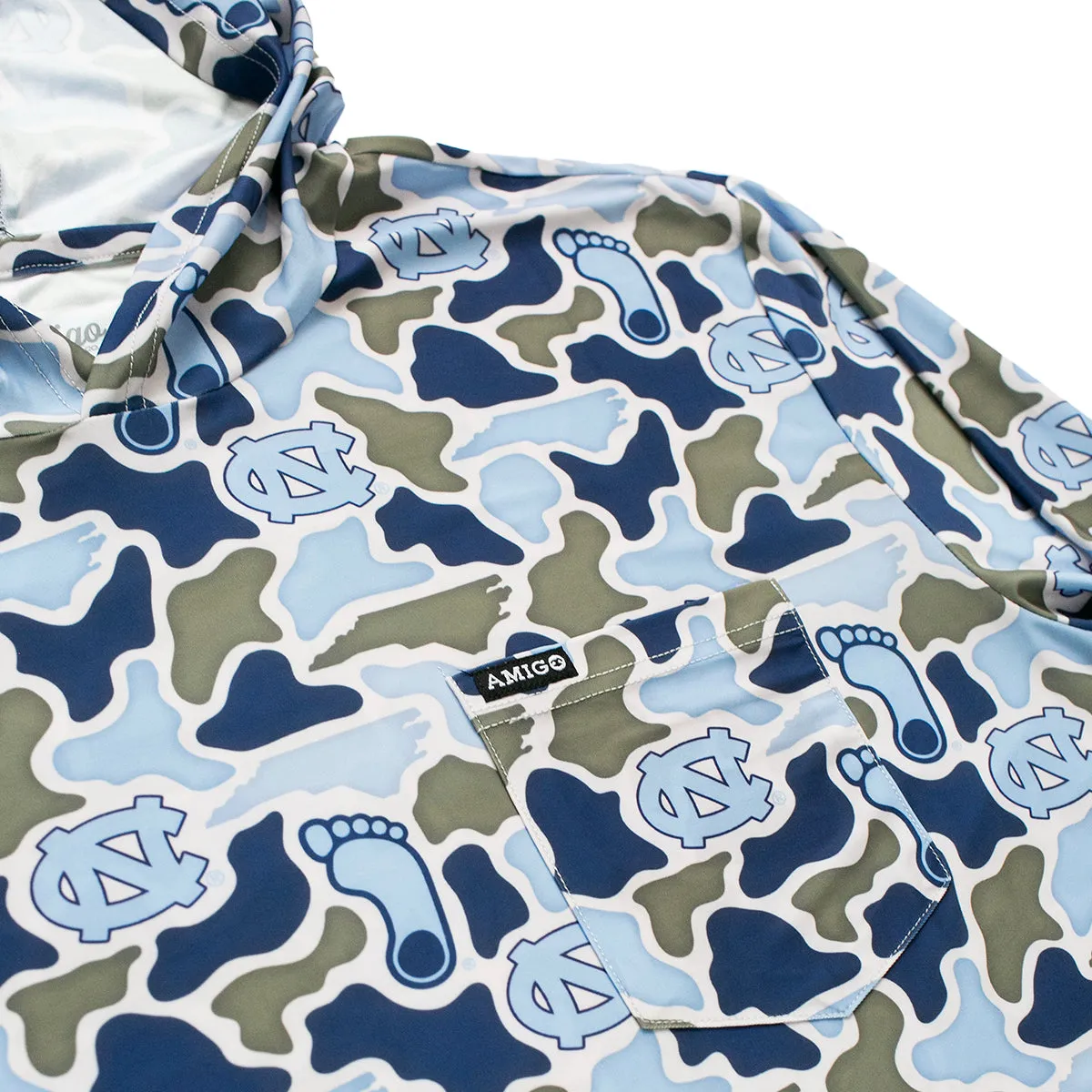 UNC Tar Heels Camo - Sol Series Hoodie