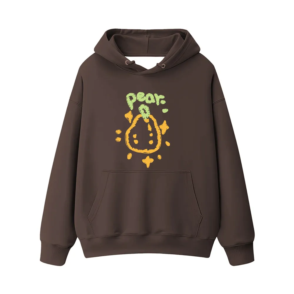 Yellow Graffiti Pear Creative Pattern T-Shirts, Hoodies, Sweatshirts